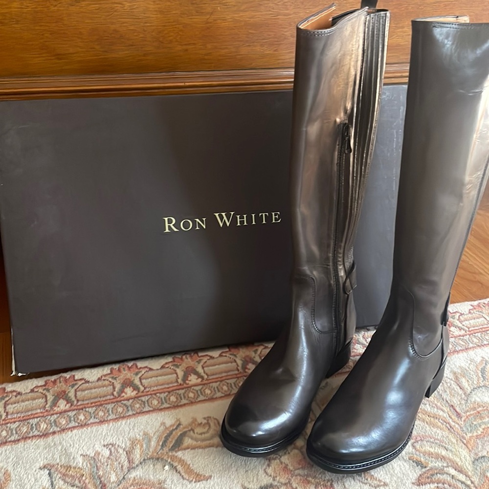 Ron White Burnished Calf Leather Boots are Spring Ready
